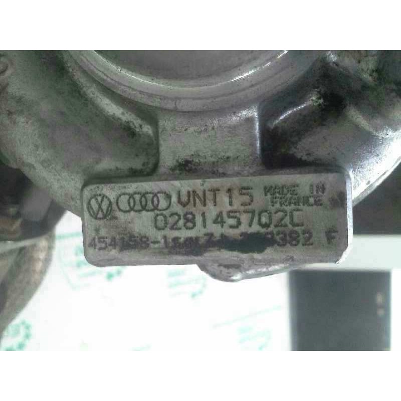 Recambio de turbocompresor para volkswagen passat berlina (3b2) 1.9 tdi referencia OEM IAM 0281457Q2C VNTIS GARRETT 2