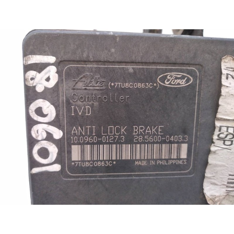 Recambio de abs para ford focus lim. (cb4) titanium referencia OEM IAM 10096001273 8M512C405AA 10020603224 - Blanco 3