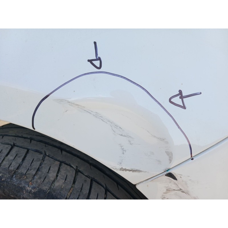 Recambio de aleta delantera derecha para fiat 500 (312_) 1.3 d multijet (312axb1a) referencia OEM IAM - Blanco 2