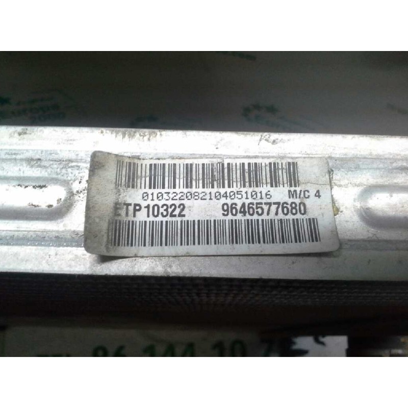 Recambio de radiador agua para peugeot 307 break/sw (s2) 1.6 hdi referencia OEM IAM 9646577680 - Verde 4