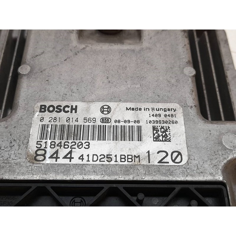 Recambio de centralita motor uce para lancia delta (181) argento referencia OEM IAM 0281014569 51846203 - Blanco 3