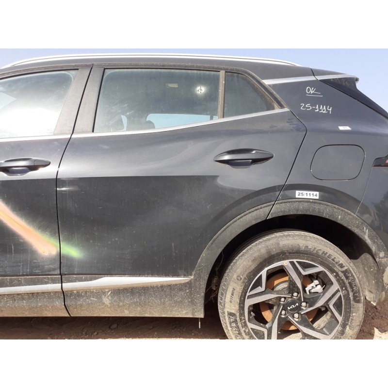 Recambio de puerta trasera izquierda para kia sportage v (nq5) 1.6 t-gdi referencia OEM IAM - Gris 2