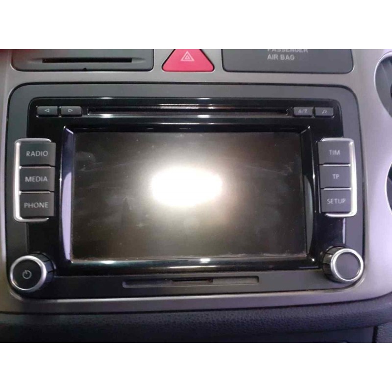 Recambio de pantalla multifuncion para volkswagen tiguan (5n1) advance referencia OEM IAM - Blanco 2