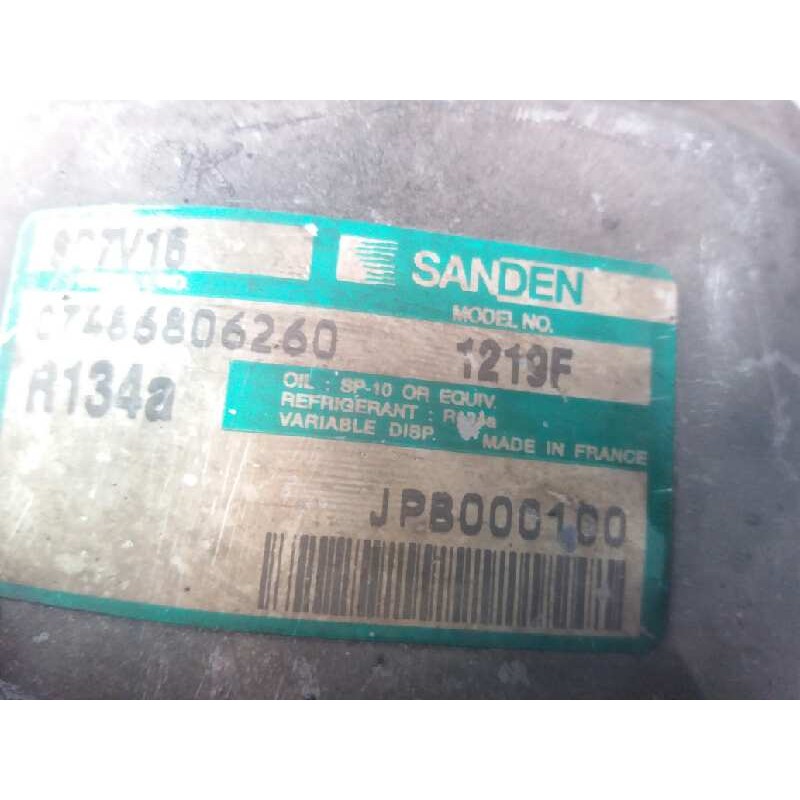Recambio de compresor aire acondicionado para mg mg zr 1.4 16v cat referencia OEM IAM 1219F - Amarillo 6