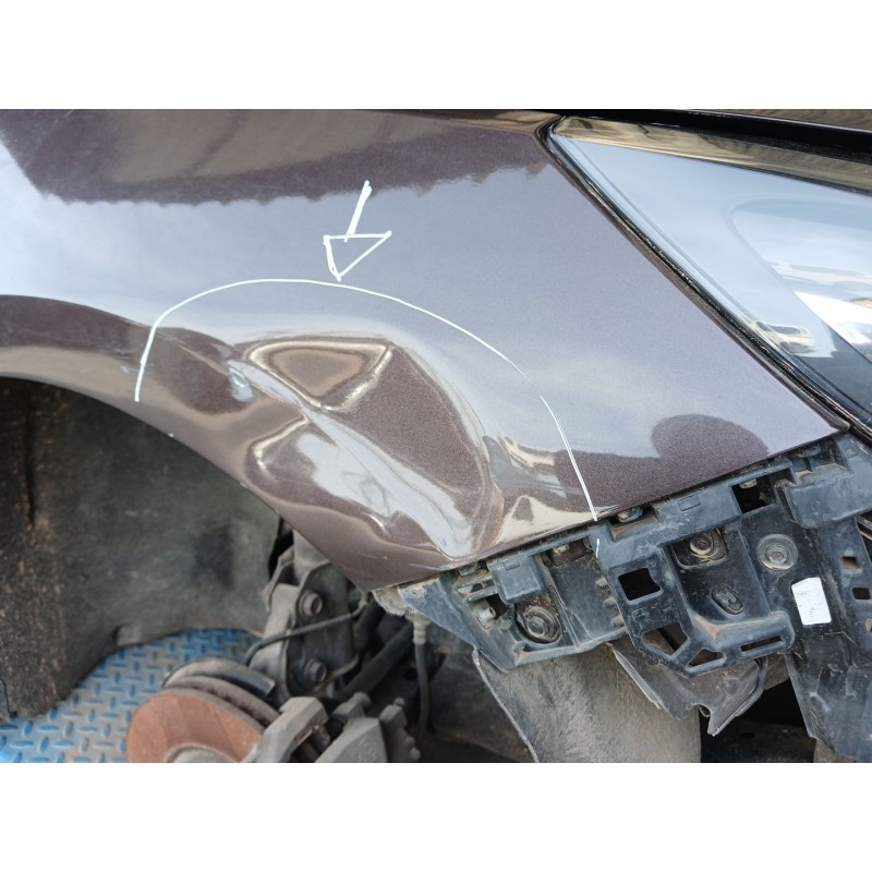 Recambio de aleta delantera derecha para opel astra k (b16) 1.0 turbo (68) referencia OEM IAM - Marrón 2
