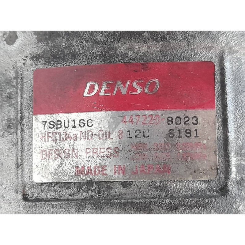 Recambio de compresor aire acondicionado para bmw serie 5 touring (e39) 530d referencia OEM IAM 4472208023  DENSO - Azul 5