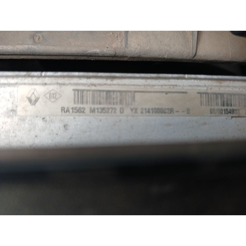 Recambio de radiador agua para renault megane iii hatchback (bz0/1_, b3_) 1.5 dci referencia OEM IAM 214100002R RA1562 M135272 - Gris 2