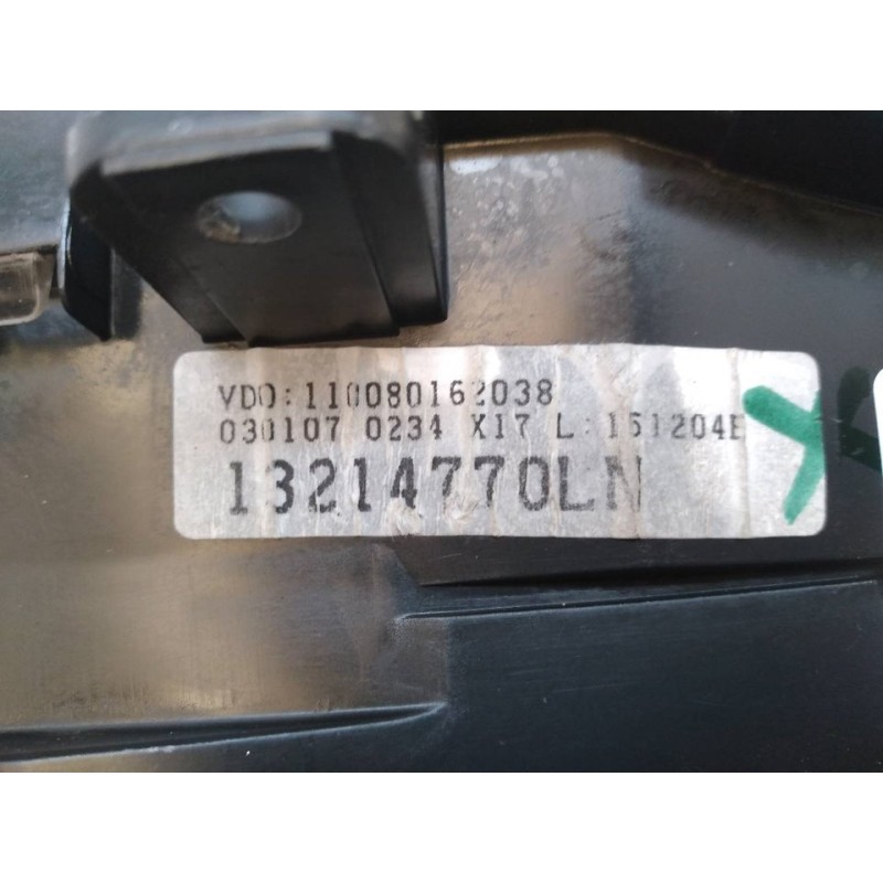 Recambio de cuadro instrumentos para opel meriva 1.7 16v cdti referencia OEM IAM 110080162038 13214770LN - Azul 3