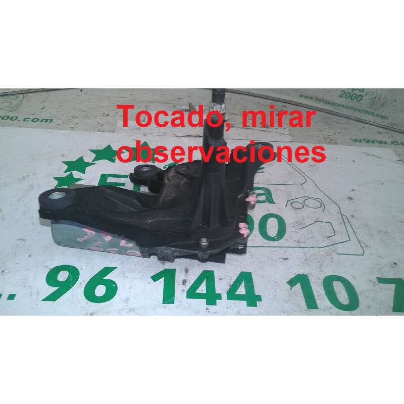 Recambio de motor limpia trasero para opel meriva 1.7 16v dti cat (y 17 dt / lr6) referencia OEM IAM 53011112 09132802 VALEO - Azul