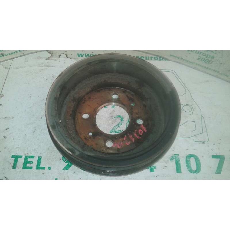 Recambio de tambor freno trasero para hyundai atos prime (mx) 1.0 cat referencia OEM IAM - Amarillo 2
