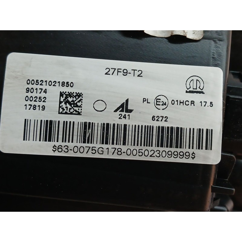 Recambio de faro izquierdo para fiat 500x (334_) 1.0 (334.axn1b) referencia OEM IAM 00521021850 3