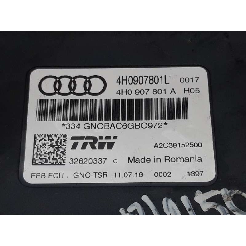 Recambio de centralita check control para audi a6 allroad quattro (4gj) 3.0 tdi clean diesel referencia OEM IAM 4H0907801L 4H090 3
