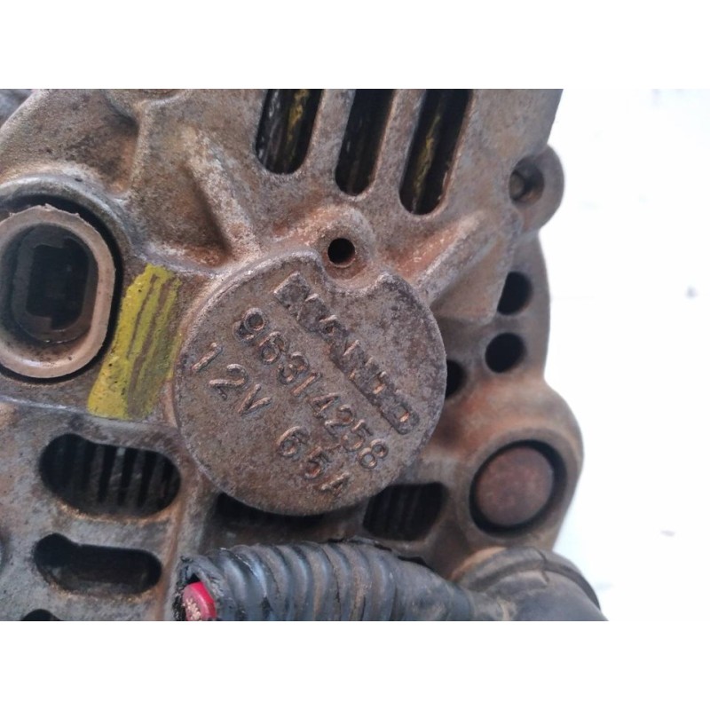 Recambio de alternador para daewoo matiz se referencia OEM IAM 96314258  MANDO - Azul 4