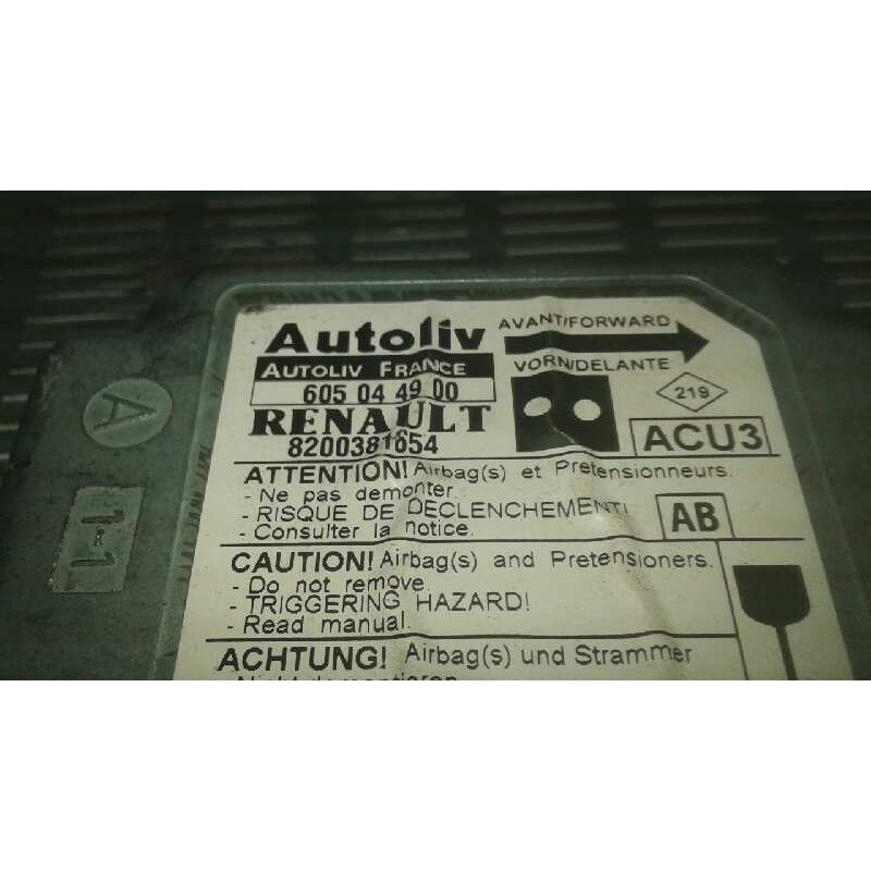 Recambio de kit airbag para nissan kubistar (x76) 1.5 dci turbodiesel cat referencia OEM IAM - Blanco 3