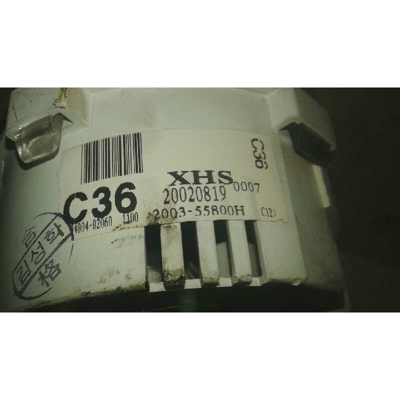 Recambio de cuadro instrumentos para hyundai atos prime (mx) 1.0 cat referencia OEM IAM 200208190007 C36 20035500H - Amarillo 2