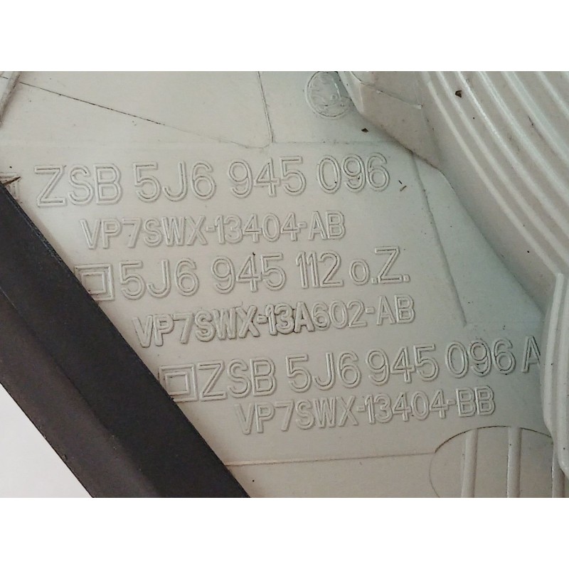Recambio de piloto trasero derecho para skoda fabia (5j2 ) style referencia OEM IAM 5J6945112 - Gris 2