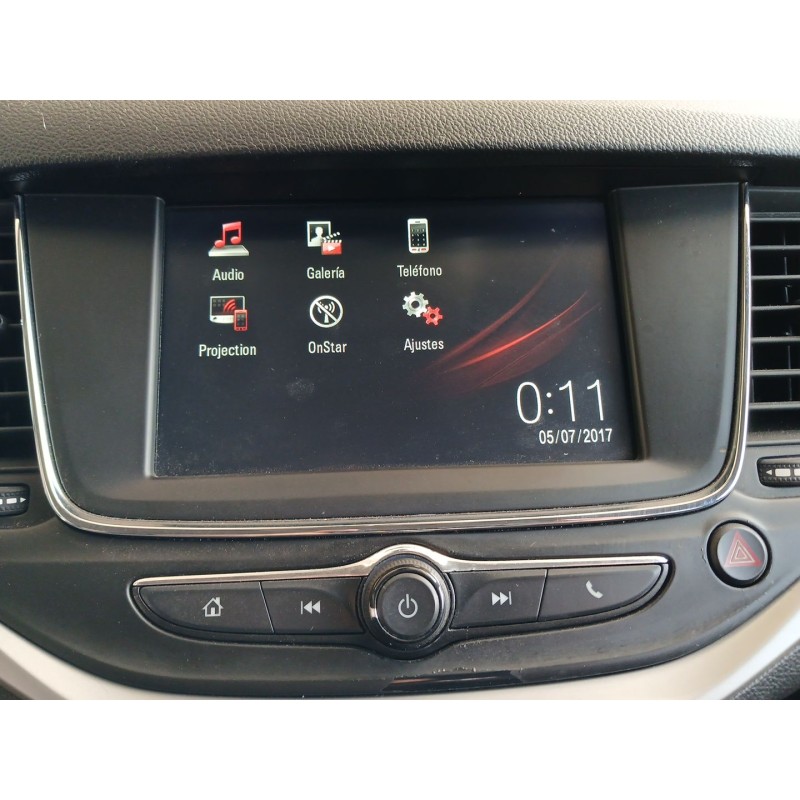 Recambio de pantalla multifuncion para opel astra k (b16) 1.0 turbo (68) referencia OEM IAM - Marrón 2