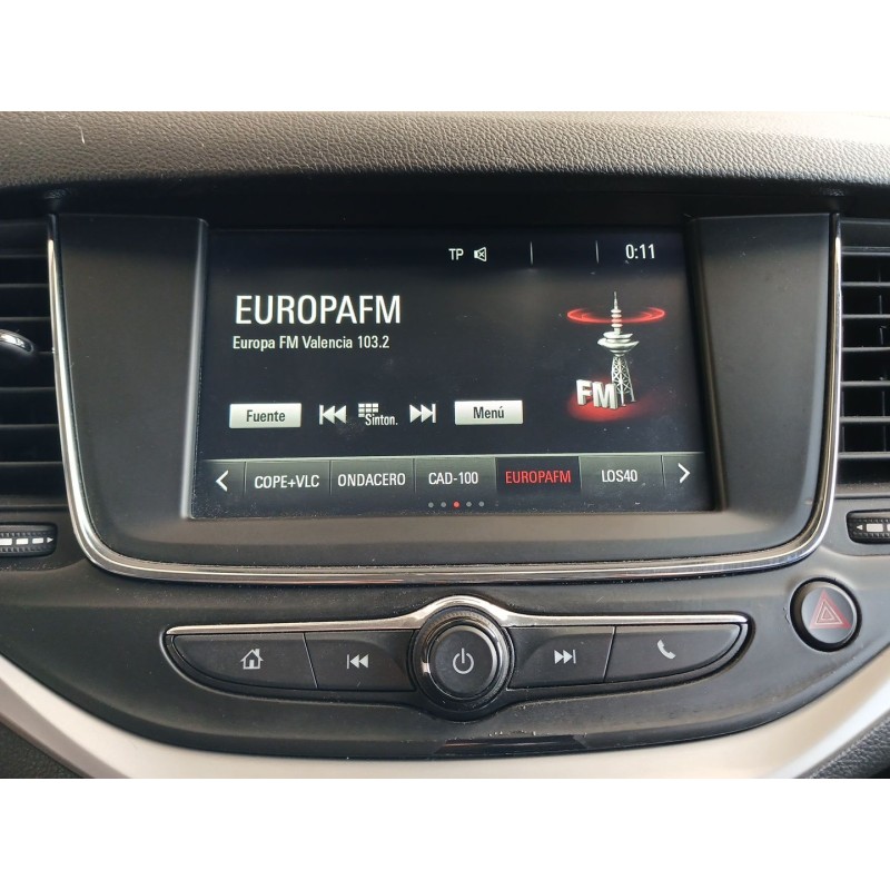 Recambio de pantalla multifuncion para opel astra k (b16) 1.0 turbo (68) referencia OEM IAM - Marrón 3