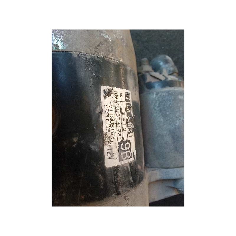 Recambio de motor arranque para suzuki liana rh (er) referencia OEM IAM 311008303 M003T41781 MITSUBISHI 3