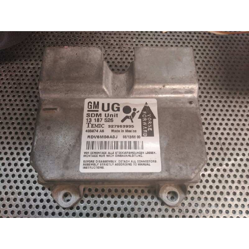 Recambio de kit airbag para opel corsa d 1.4 16v referencia OEM IAM - Azul 5
