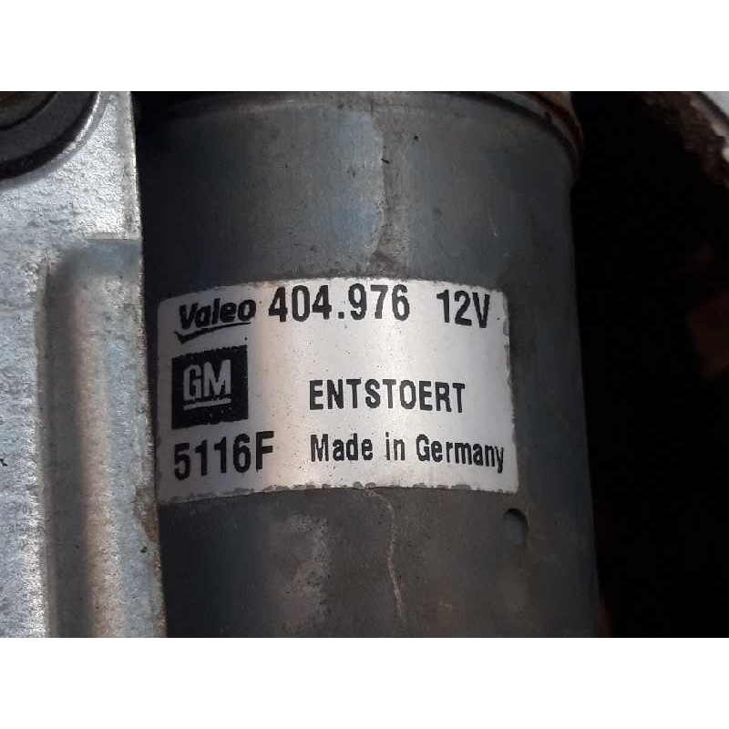 Recambio de motor limpia delantero para opel zafira b cosmo referencia OEM IAM 404976 5116F VALEO - Azul 2