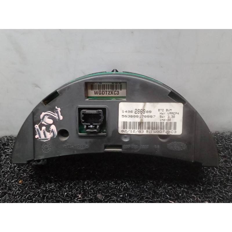 Recambio de cuadro instrumentos para fiat ulysse (179) 2.2 jtd dynamic referencia OEM IAM 1496286080 - Gris 3