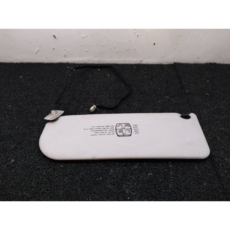 Recambio de parasol derecho para fiat ulysse (179) 2.2 jtd emotion plus referencia OEM IAM 2