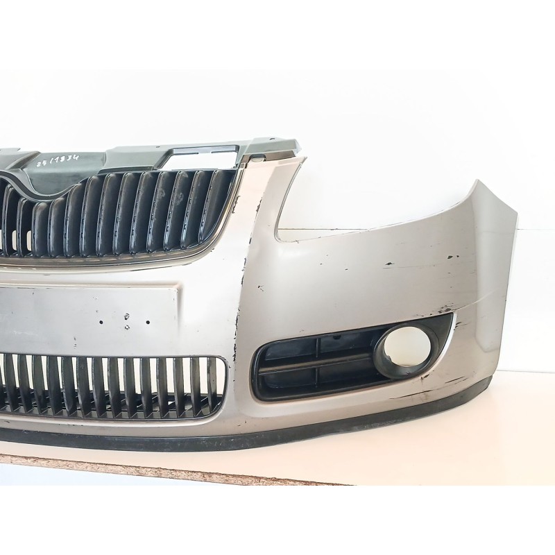 Recambio de paragolpes delantero para skoda fabia (5j2 ) style referencia OEM IAM - Gris 3