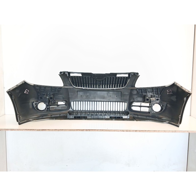 Recambio de paragolpes delantero para skoda fabia (5j2 ) style referencia OEM IAM - Gris 4