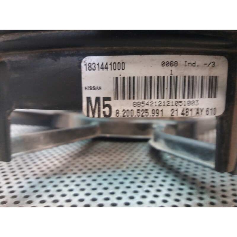 Recambio de electroventilador para nissan micra (k12e) 1.5 dci turbodiesel cat referencia OEM IAM 1831441000 8200525991 2