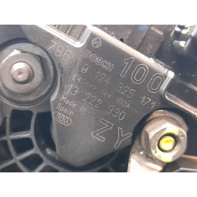 Recambio de alternador para opel corsa d enjoy referencia OEM IAM 0124325171 13222930 - Azul 2