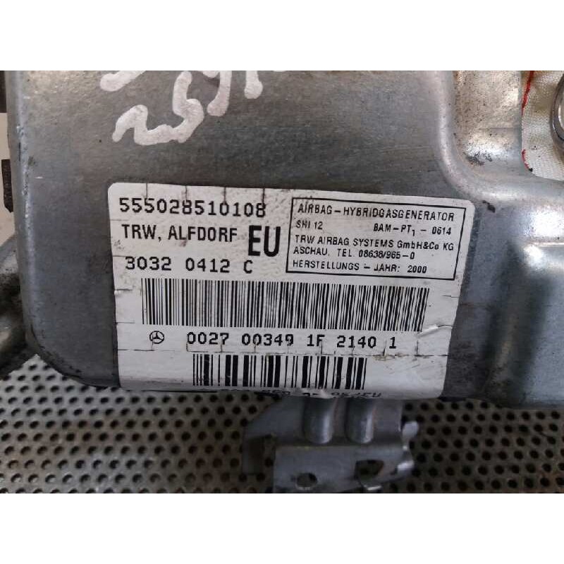 Recambio de airbag lateral izquierdo para mercedes-benz clase c (w203) berlina 2.2 cdi cat referencia OEM IAM 0027003491F21401 A - Gris 3