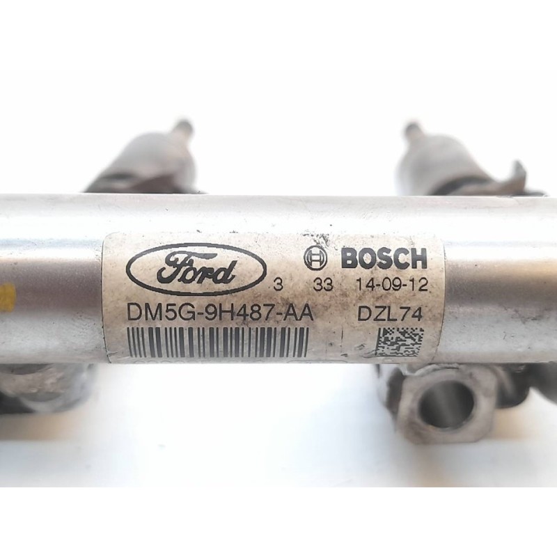 Recambio de rampa inyectora para ford fiesta (ccn) trend referencia OEM IAM 0261555137 DM5G9H487AA BOSCH / FOMOCO - Blanco 3