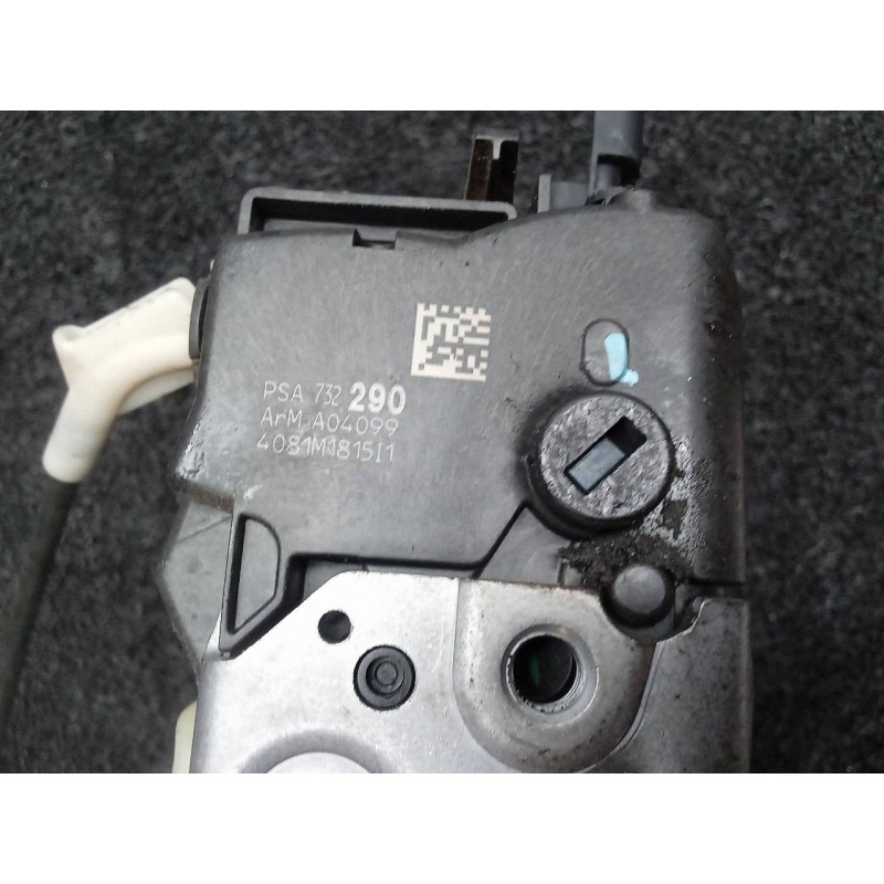 Recambio de cerradura puerta delantera derecha para peugeot 3008 sport pack referencia OEM IAM 732290 3