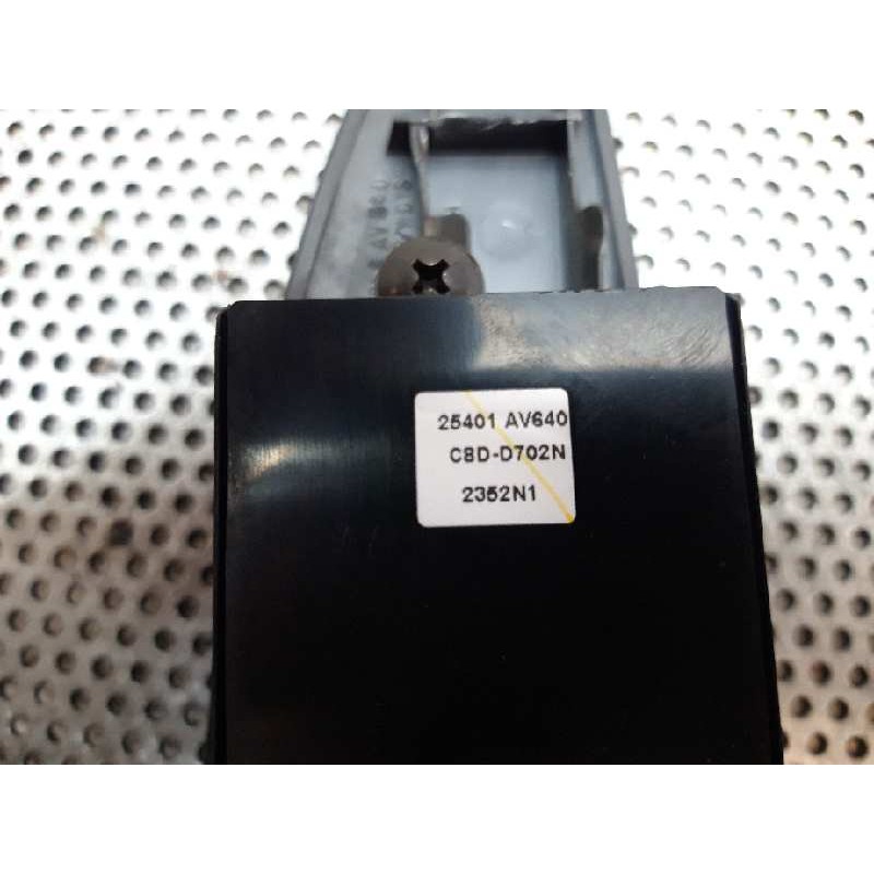 Recambio de mando elevalunas delantero izquierdo para nissan primera berlina (p12) acenta referencia OEM IAM 25401AV640 - Gris 3