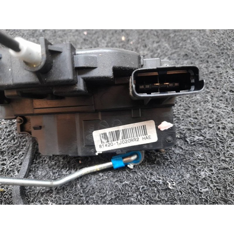 Recambio de cerradura puerta trasera derecha para hyundai i20 classic referencia OEM IAM 814201J020RR2 - Negro 4