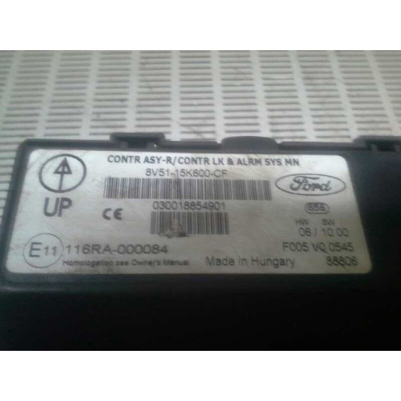 Recambio de centralita check control para ford fiesta (cb1) 1.4 tdci cat referencia OEM IAM 8V5115K600CF - Verde 2