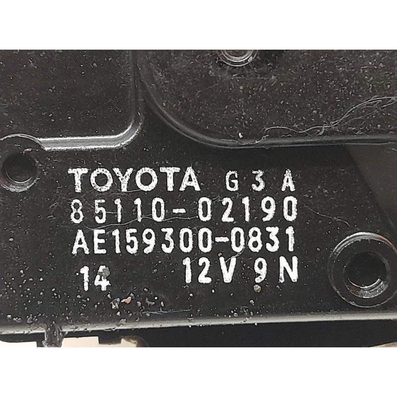 Recambio de motor limpia delantero para toyota auris active referencia OEM IAM 8511002190 AE1593000831 - Blanco 2