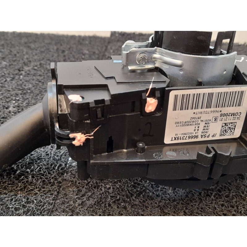 Recambio de mando luces para peugeot 3008 sport pack referencia OEM IAM 966667319XT COM2008 5