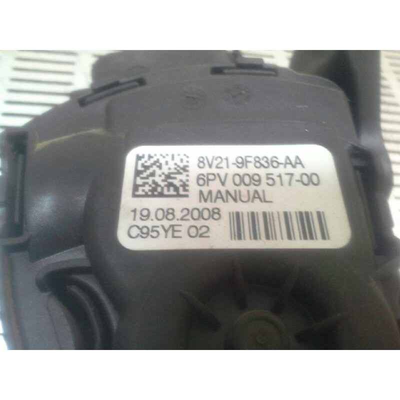 Recambio de potenciometro pedal para ford fiesta (cb1) 1.4 tdci cat referencia OEM IAM 8V219F836AA 6PV00951700 HELLA - Verde 3