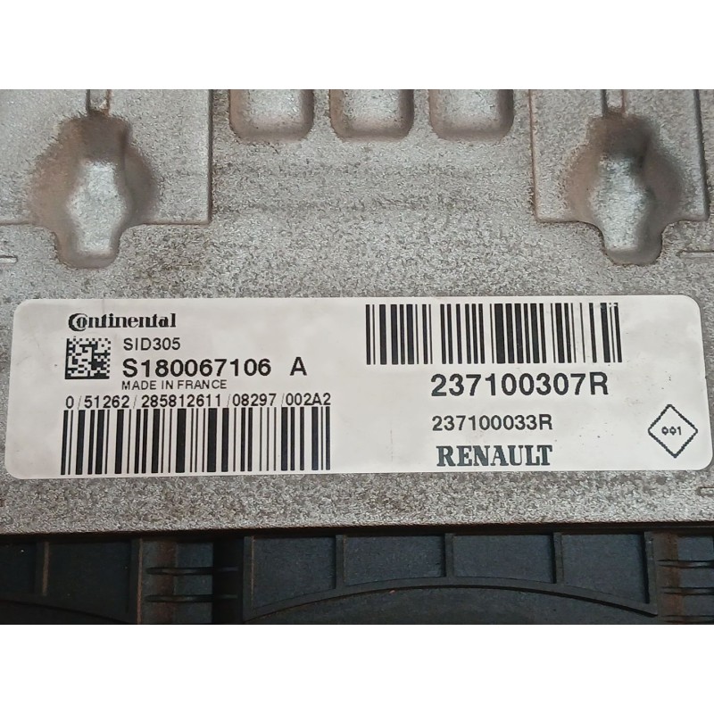 Recambio de centralita motor uce para renault megane iii hatchback (bz0/1_, b3_) 1.5 dci referencia OEM IAM 237100307R - Gris 2