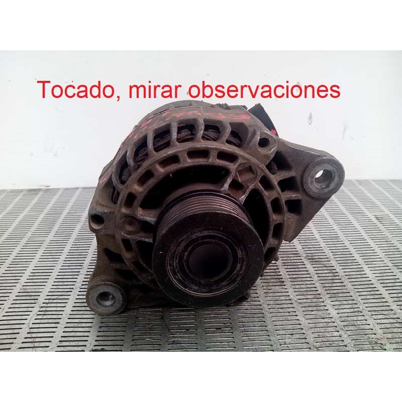 Recambio de alternador para fiat punto berlina (188) 1.9 diesel eco referencia OEM IAM 63321806 120373 MAGNETIMARELLI