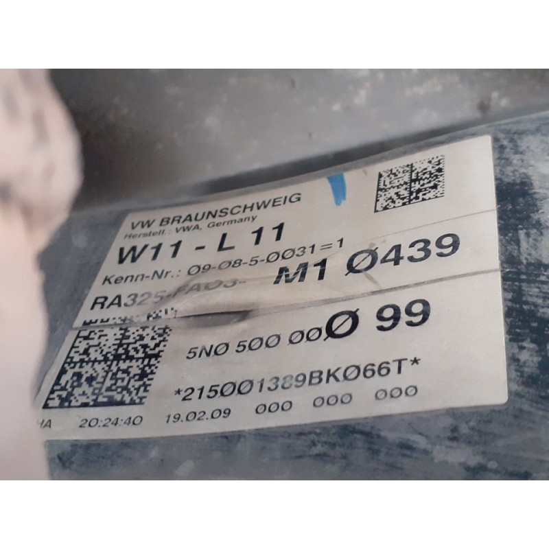 Recambio de puente trasero para volkswagen tiguan (5n1) advance referencia OEM IAM 5N050000099 - Blanco 4
