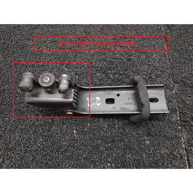Recambio de soporte / guia puerta corredera para renault trafic caja cerrada (ab 4.01) l1h1 caja cerrada, corto referencia OEM I