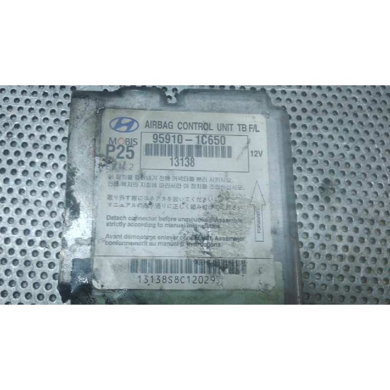 Recambio de centralita airbag para hyundai getz (tb) 1.5 crdi cat referencia OEM IAM 959101C650 2