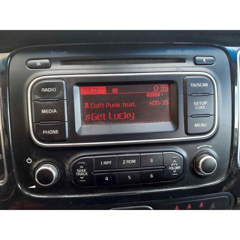 Recambio de sistema audio / radio cd para kia carens ( ) concept referencia OEM IAM 3