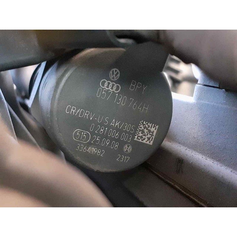 Recambio de rampa inyectora para volkswagen tiguan (5n1) advance referencia OEM IAM 03L906051 0281006003 BOSCH - Blanco 2