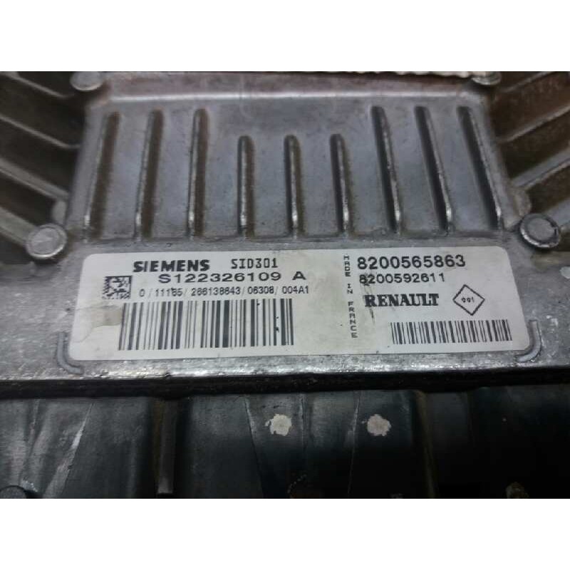 Recambio de centralita motor uce para renault scenic ii dynamique referencia OEM IAM S122326109A 8200565863 - Gris 3