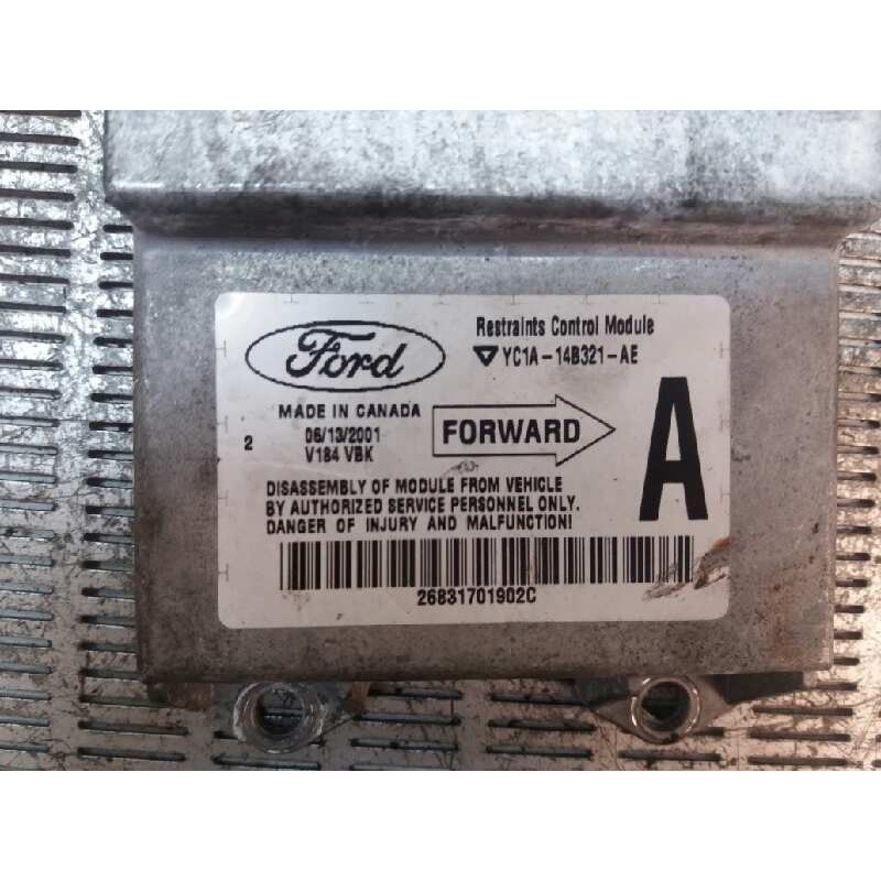 Recambio de kit airbag para ford transit caja cerrada, media (fy) (2000 =>) 2.4 tde cat referencia OEM IAM YC1A14B321AE YC1AV043 - Blanco 6