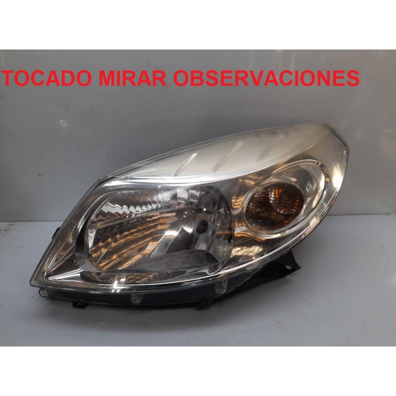 Recambio de faro izquierdo para dacia sandero laureate referencia OEM IAM   